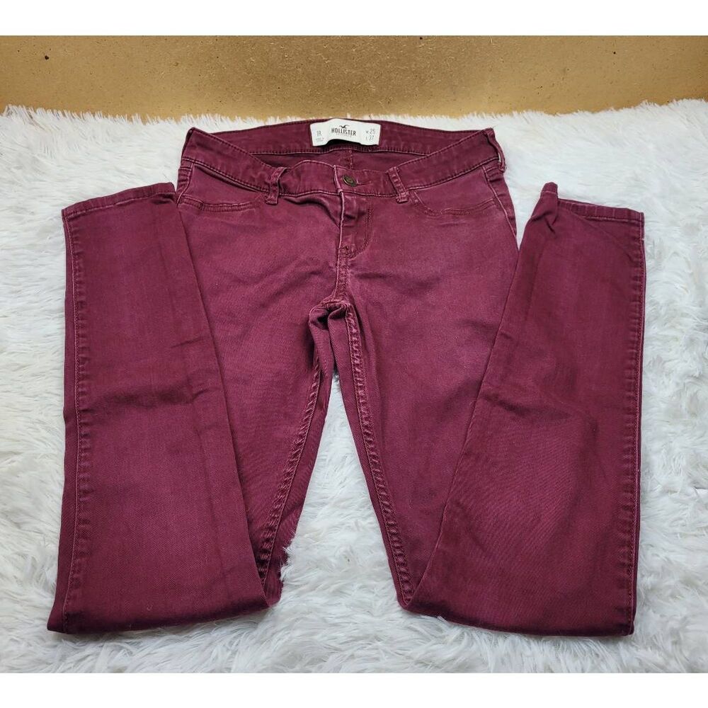 Hollister Men's Cranberry Skinny Jeans- Size 1R